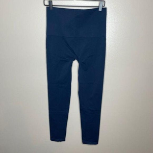 Spanx Look at Me Port Blue Crop Leggings‎ New